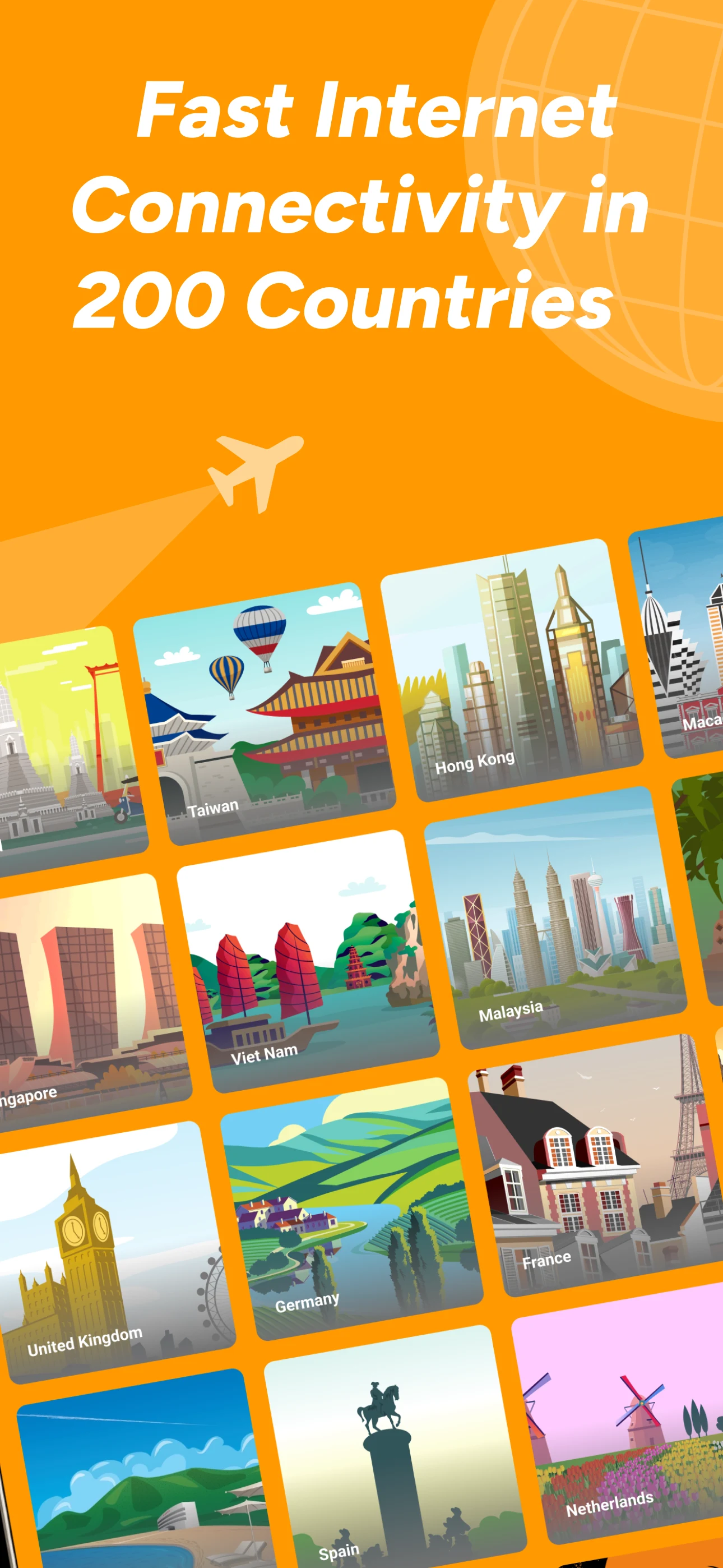 trifa - Travel eSIM Store App screenshot
