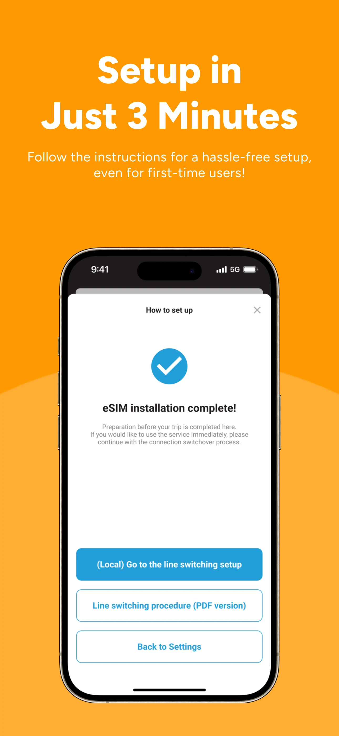 trifa - Travel eSIM Store App screenshot